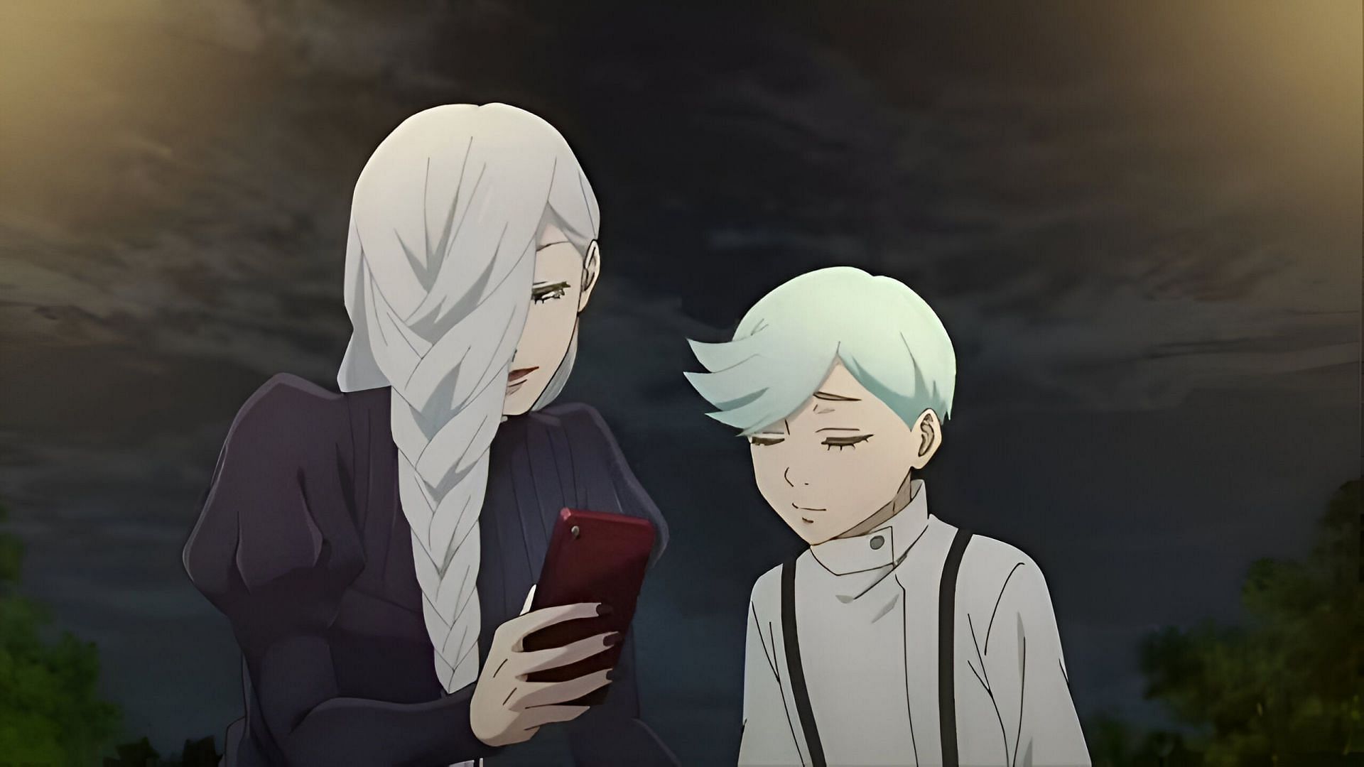 Mei Mei (left) and Ui Ui (right) as seen in the anime (Image via MAPPA)